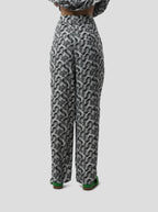Pantalon Sakis In Lead Shavings Print