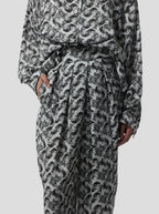 Pantalon Sakis In Lead Shavings Print