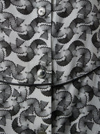 Tasman Shirt in Lead Shavings Print