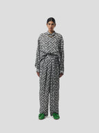 Pantalon Sakis In Lead Shavings Print