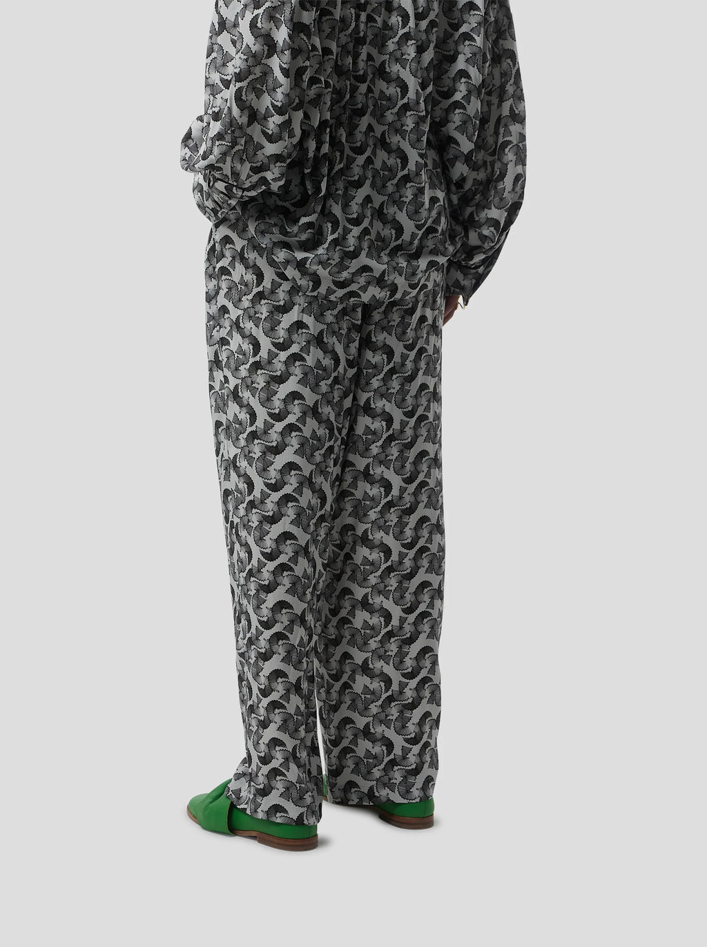 Pantalon Sakis In Lead Shavings Print
