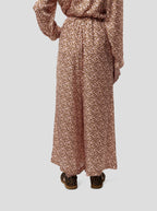 Doll Trousers in Powder Messy Dots Print