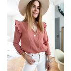 Wild Rock Shirt - Terracotta