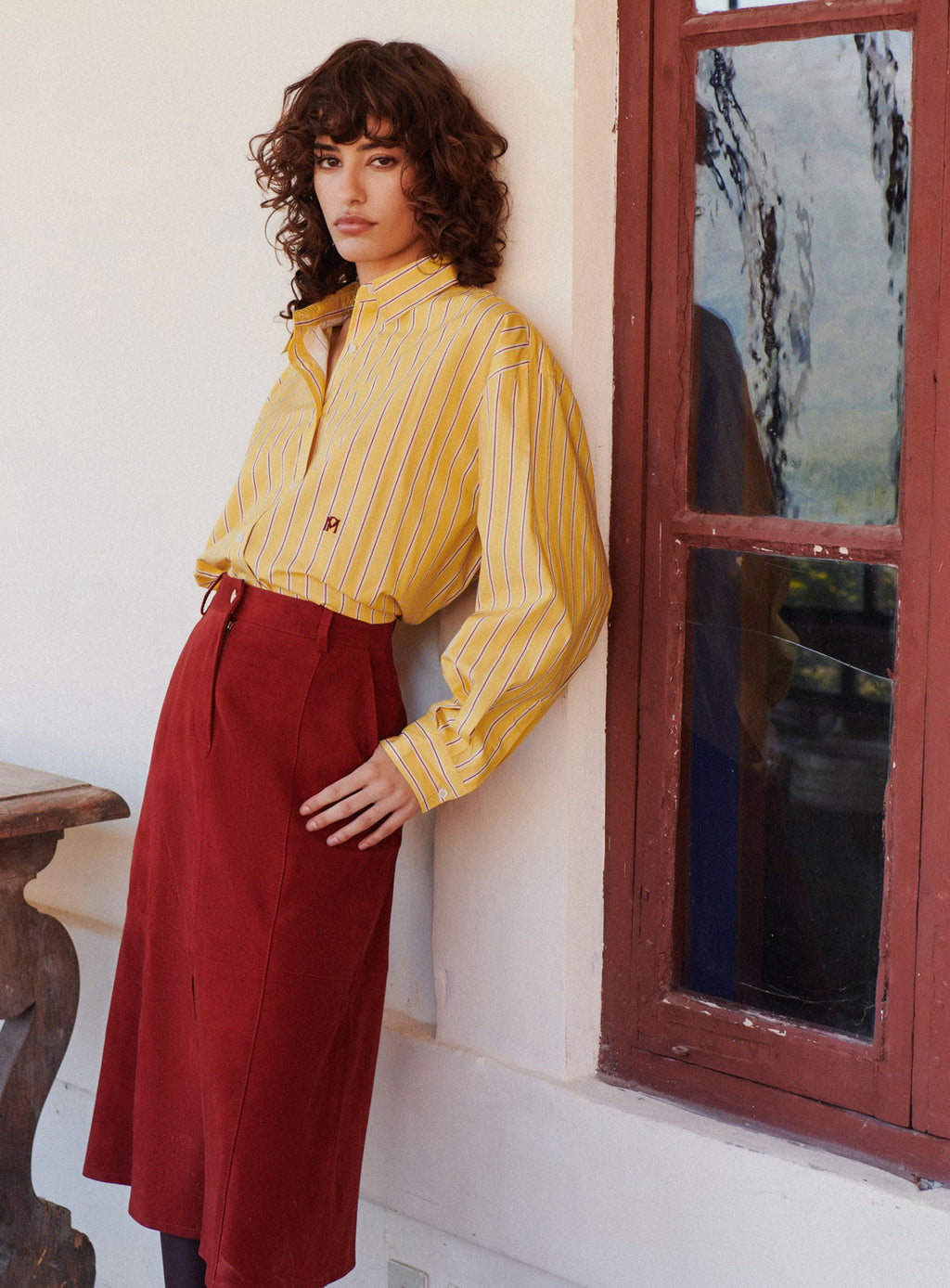 Camisa Tomy - Ladrillo