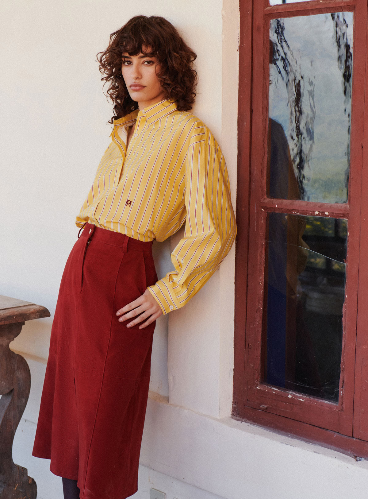 Camisa Tomy - Ladrillo