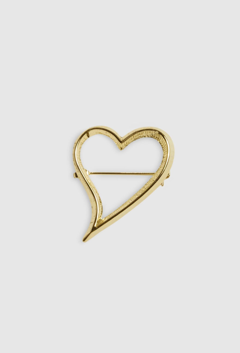 Claudie Pierlot - Broche Heart - Or Pale
