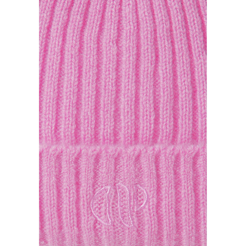 Claudie Pierlot - Bonnet Côtelé Cachemire Broderie Cp