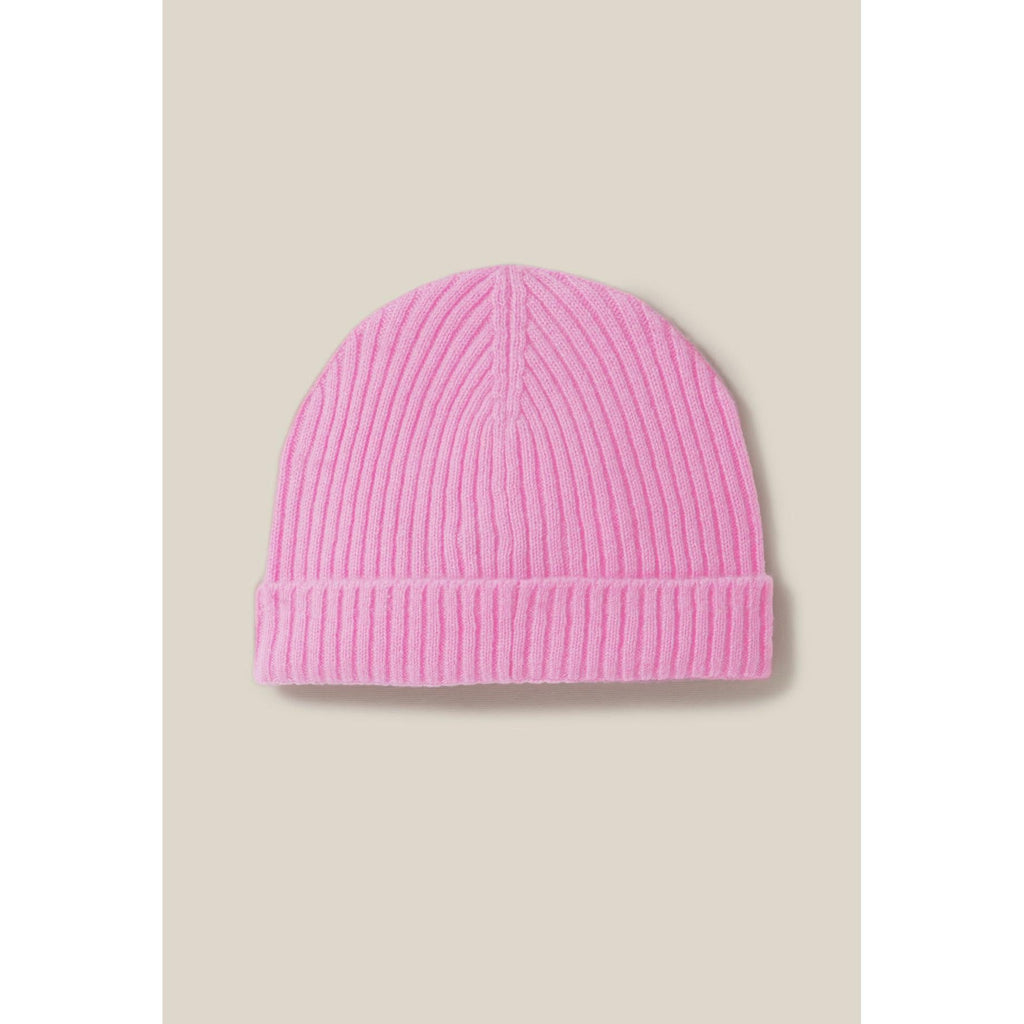 Claudie Pierlot - Bonnet Côtelé Cachemire Broderie Cp