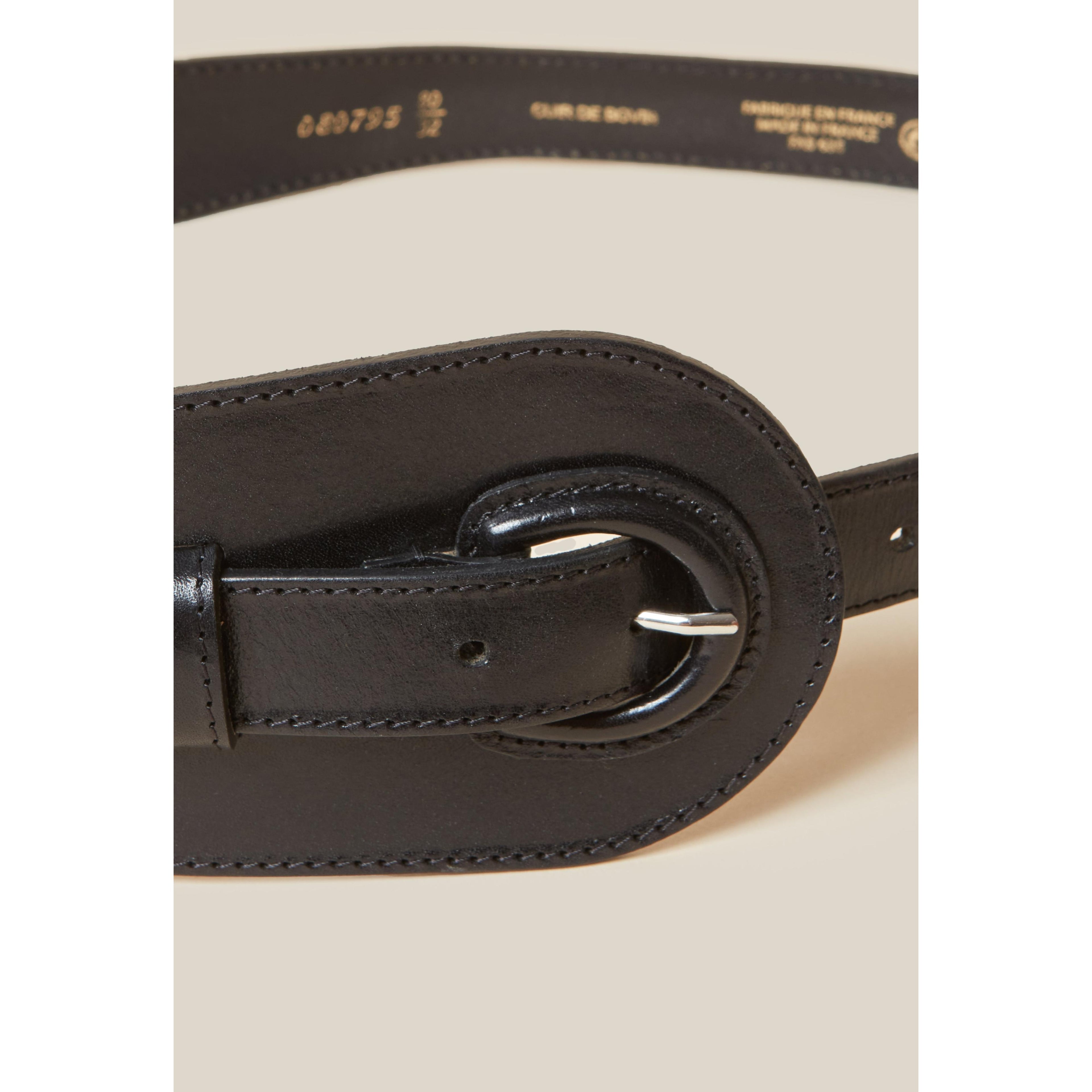 Ceinture Cuir Noir