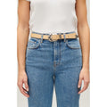 Ceinture Cuir Beige