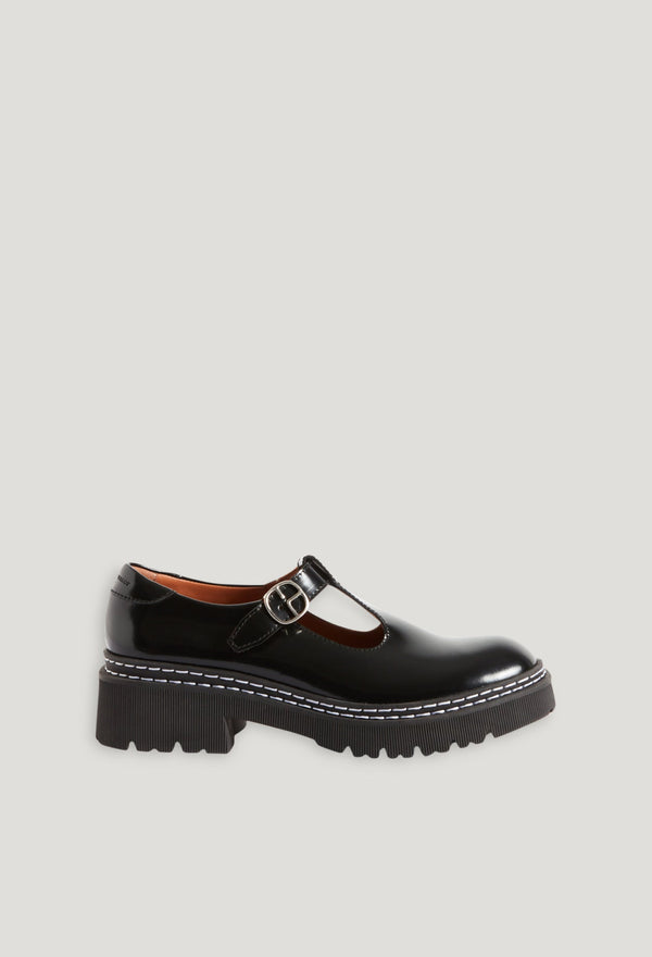 Claudie Pierlot - Chaussures Plates Fermées - Albertine - Noir