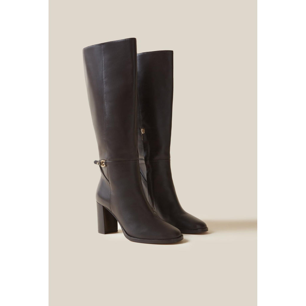 Claudie Pierlot - Patent Leather Boots CP Logo