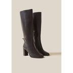 Claudie Pierlot - Patent Leather Boots CP Logo