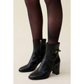 Claudie Pierlot - Bottines Talons Cuir Vernis