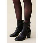 Claudie Pierlot - Bottines Talons Cuir Vernis