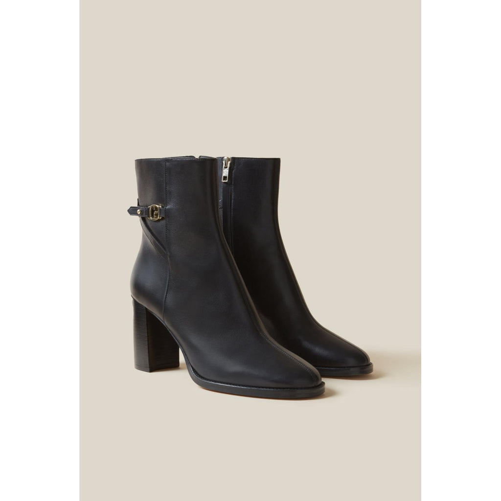 Claudie Pierlot - Bottines Talons Cuir Vernis