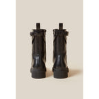 Botines Altos Militares de Piel