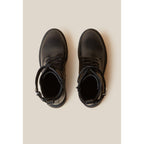 Botines Altos Militares de Piel