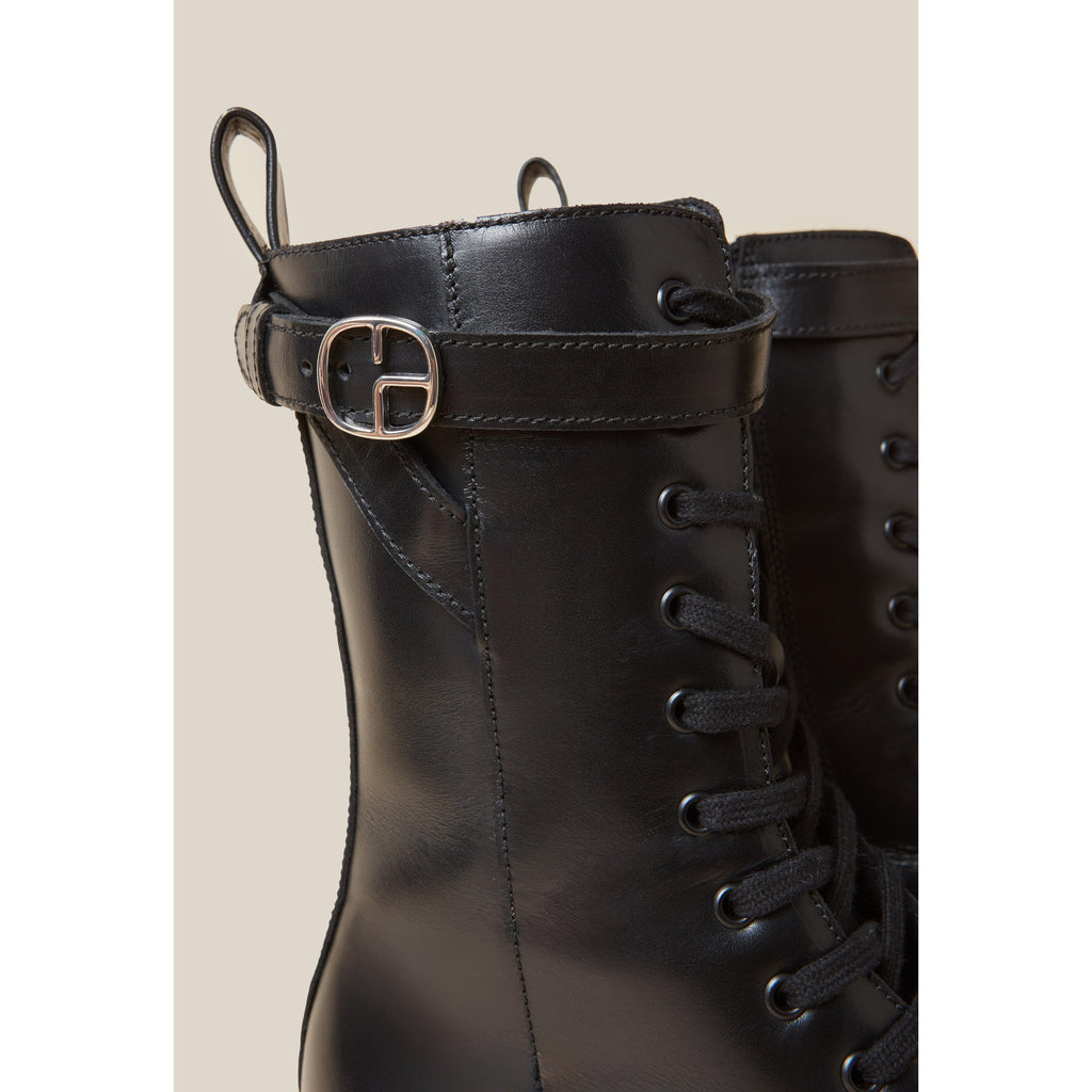 Botines Altos Militares de Piel