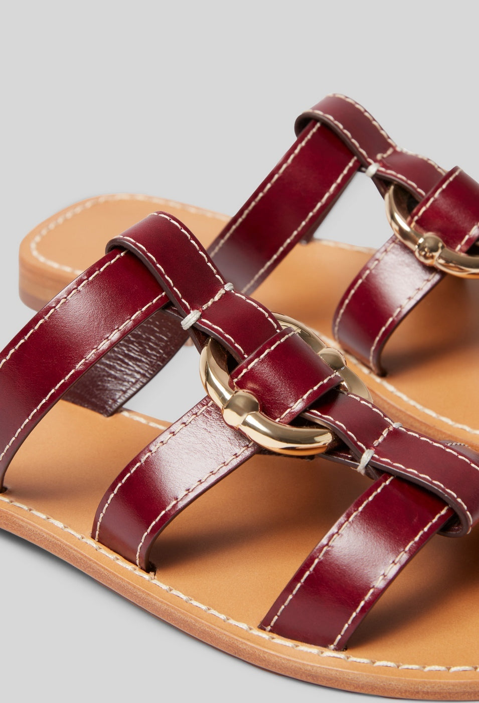 Zapatos Agnes Burdeos