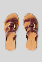 Zapatos Agnes Burdeos