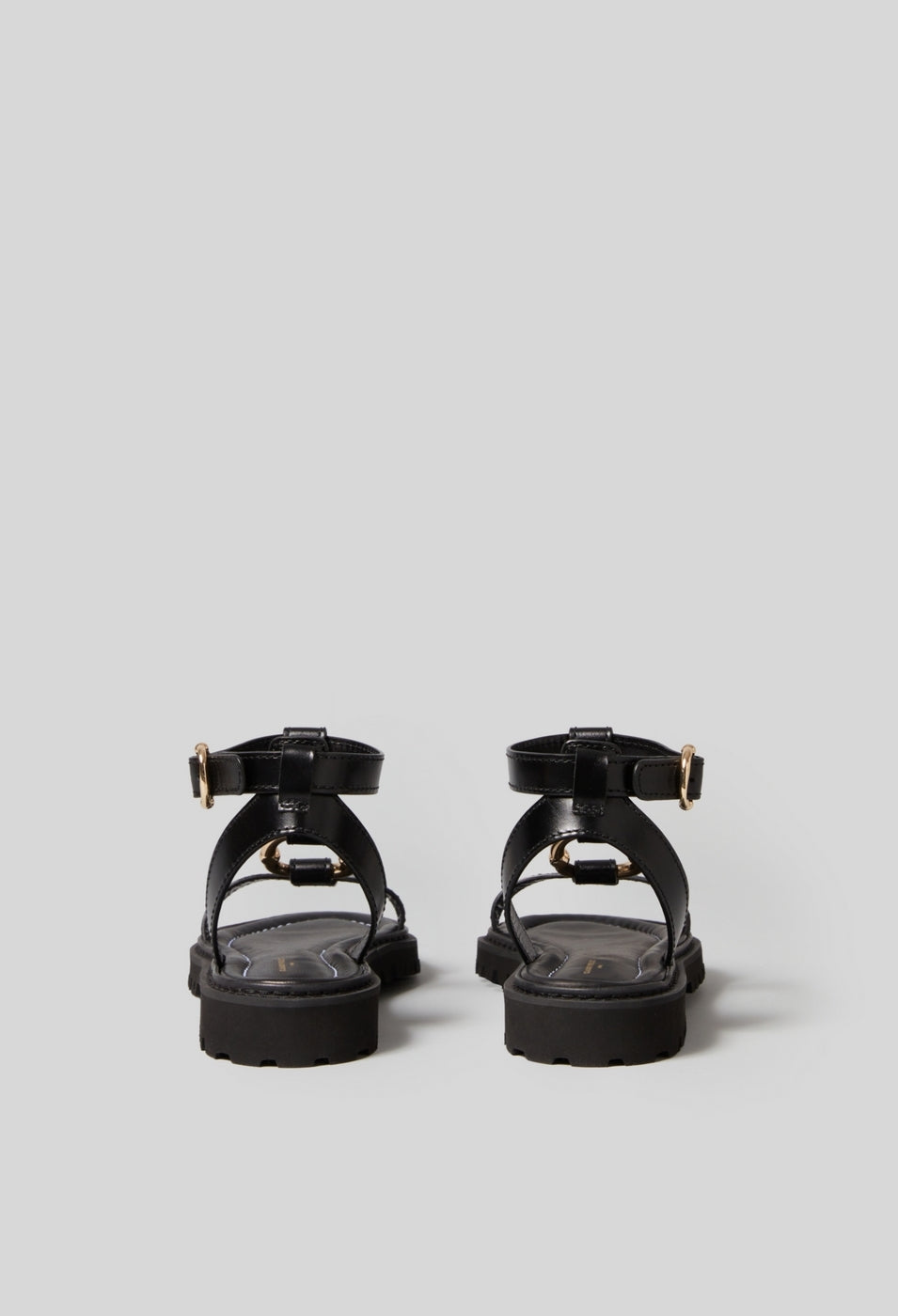 Zapatos Agnescommando Negro