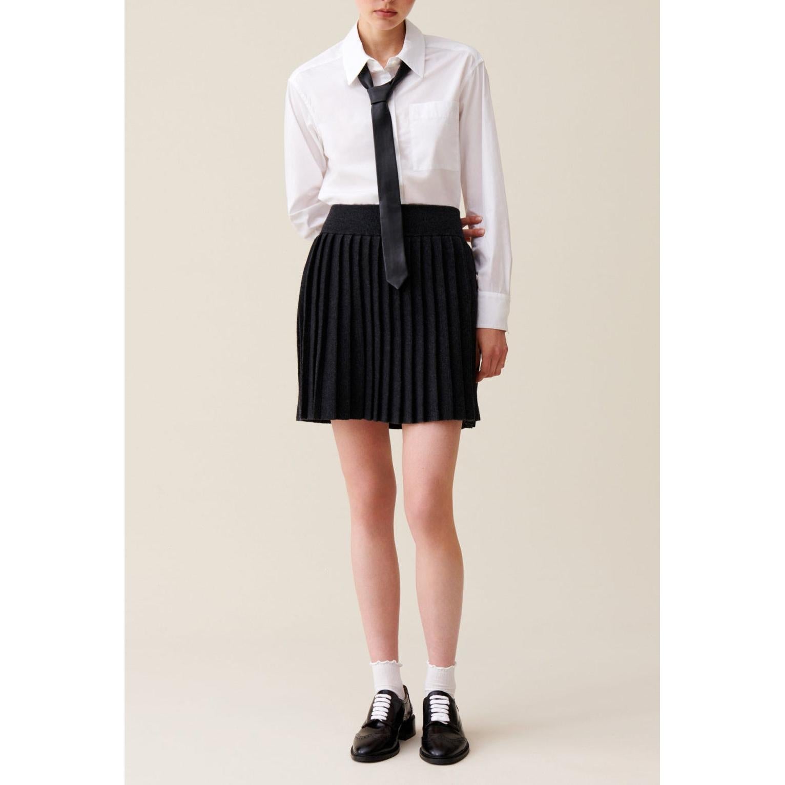Corbata de Piel Negra