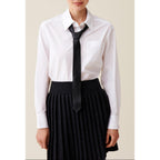 Corbata de Piel Negra