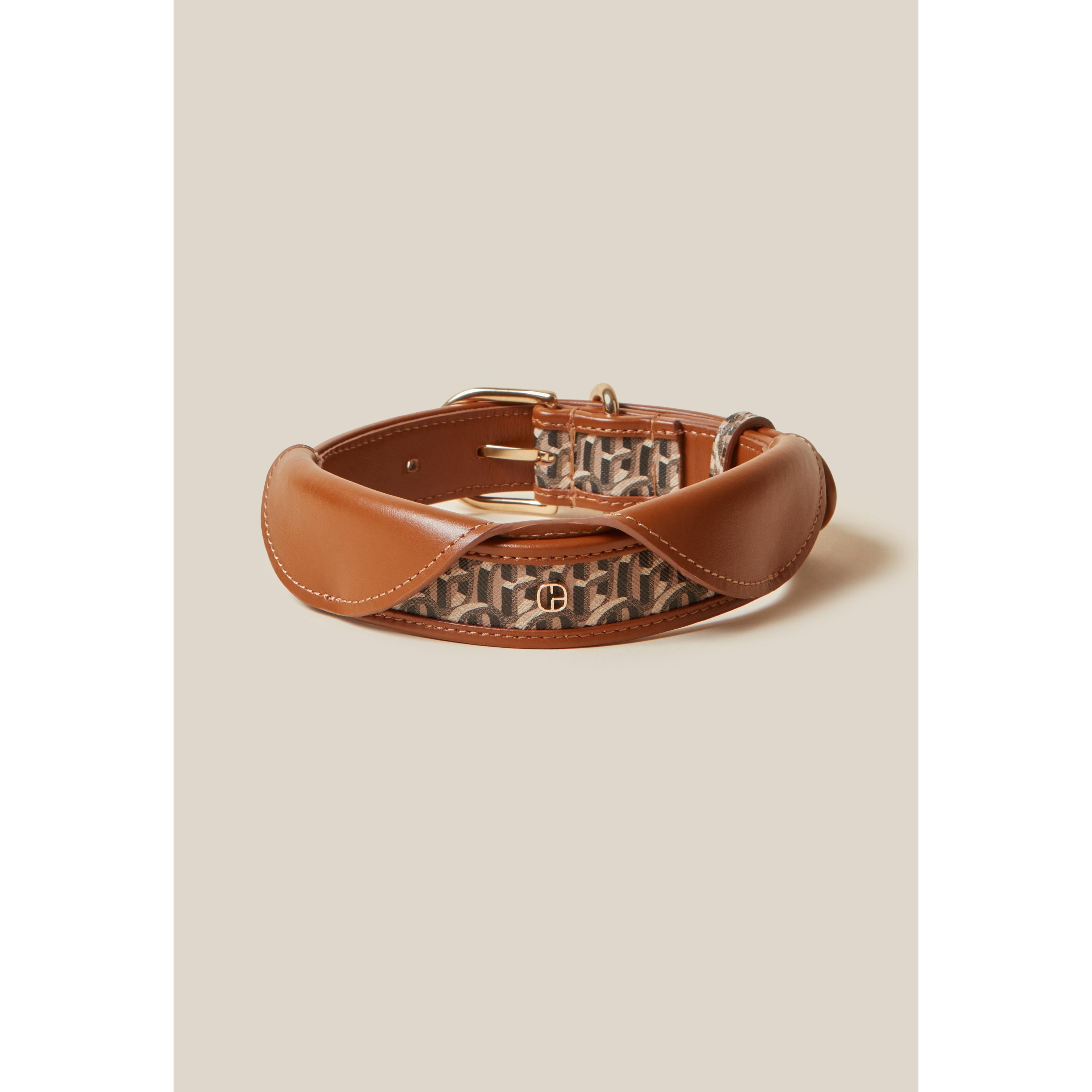 Collier Chien Monogramme Cp