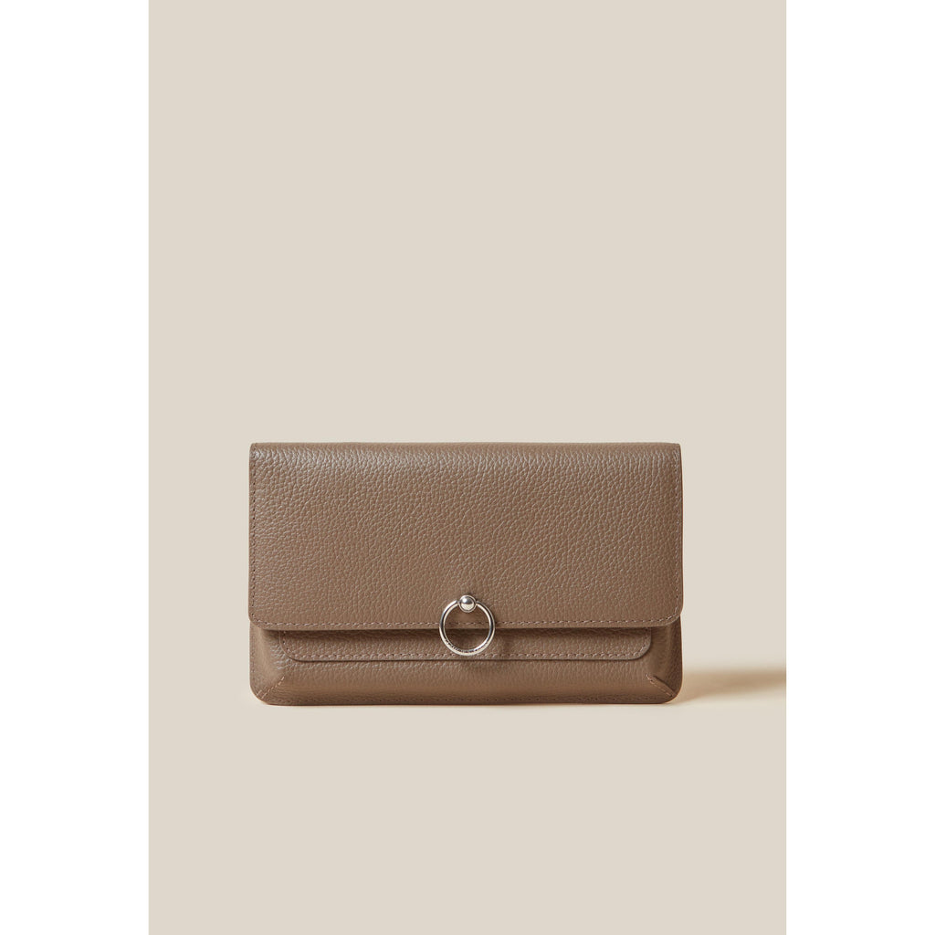 Claudie Pierlot - Pochette Large Cuir Grainé