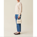 Bolso Anouckminigrained Ecru