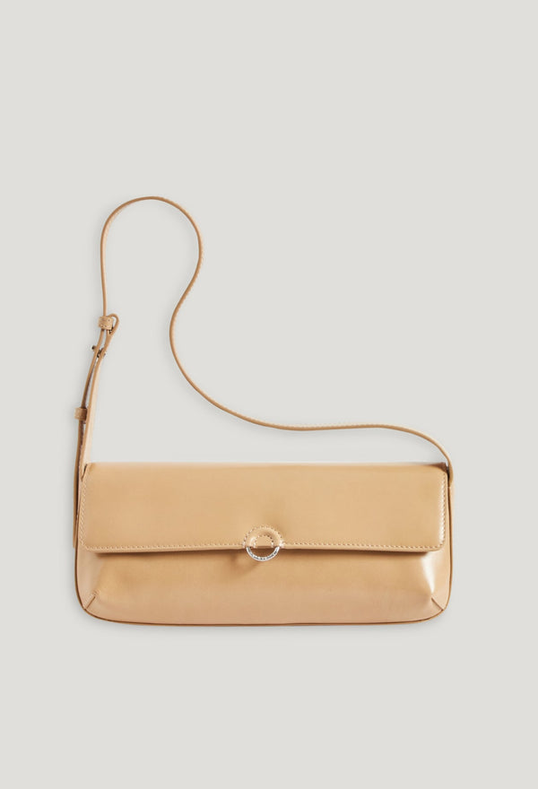 Claudie Pierlot - City-Bag - Alix Baguette Glaced - Beige Glace