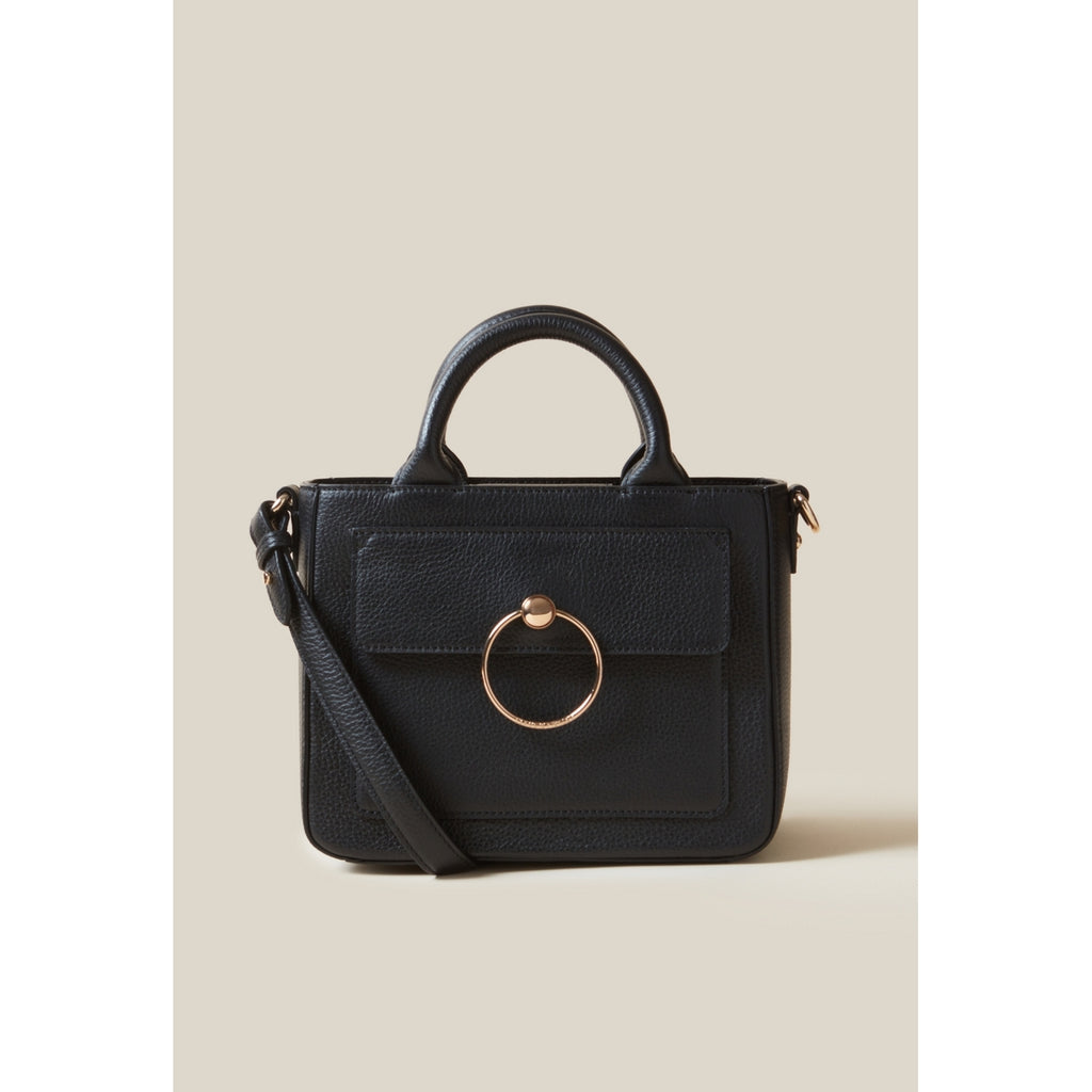 Anouckgrained Black Bag