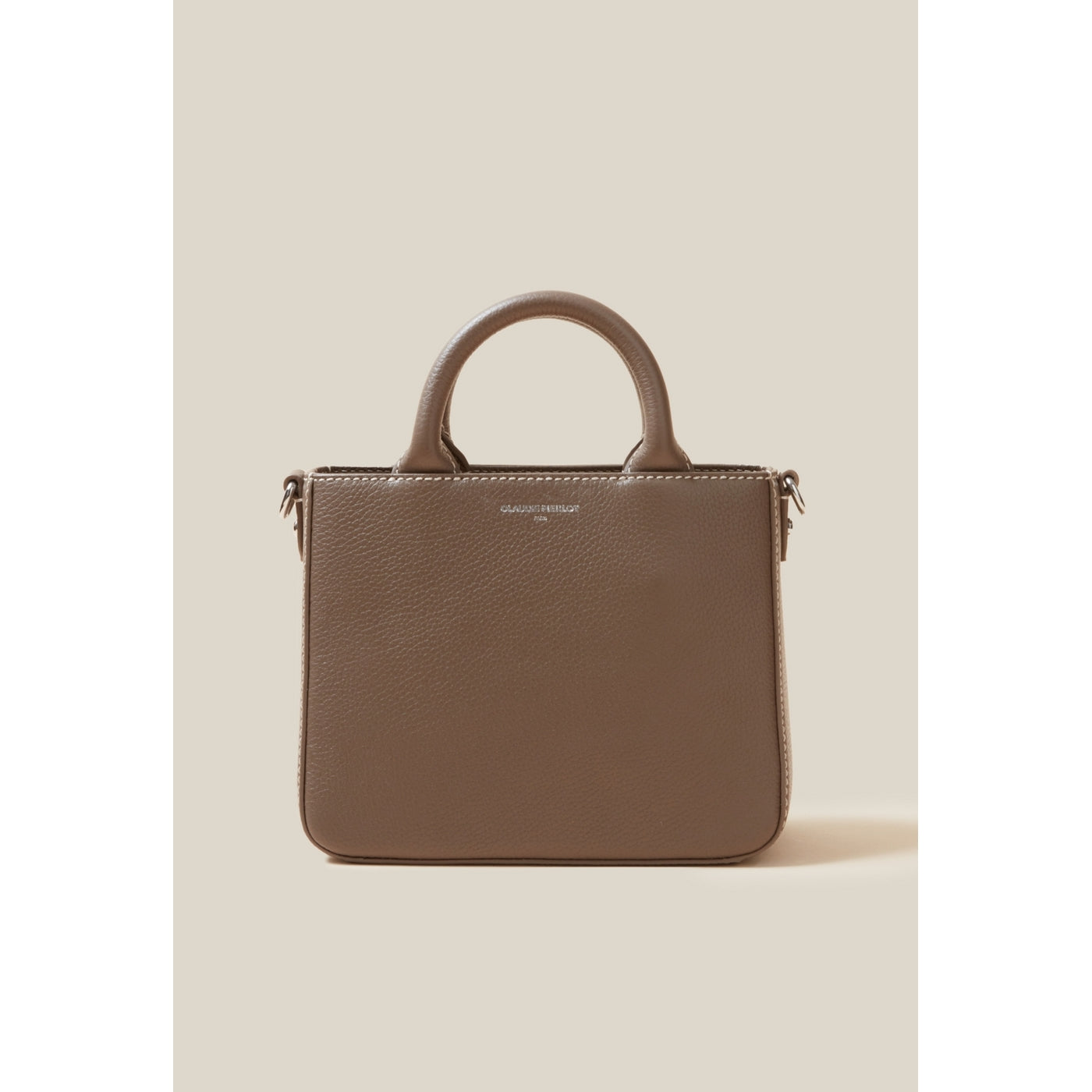 Anouckchaingrained Taupe Bag