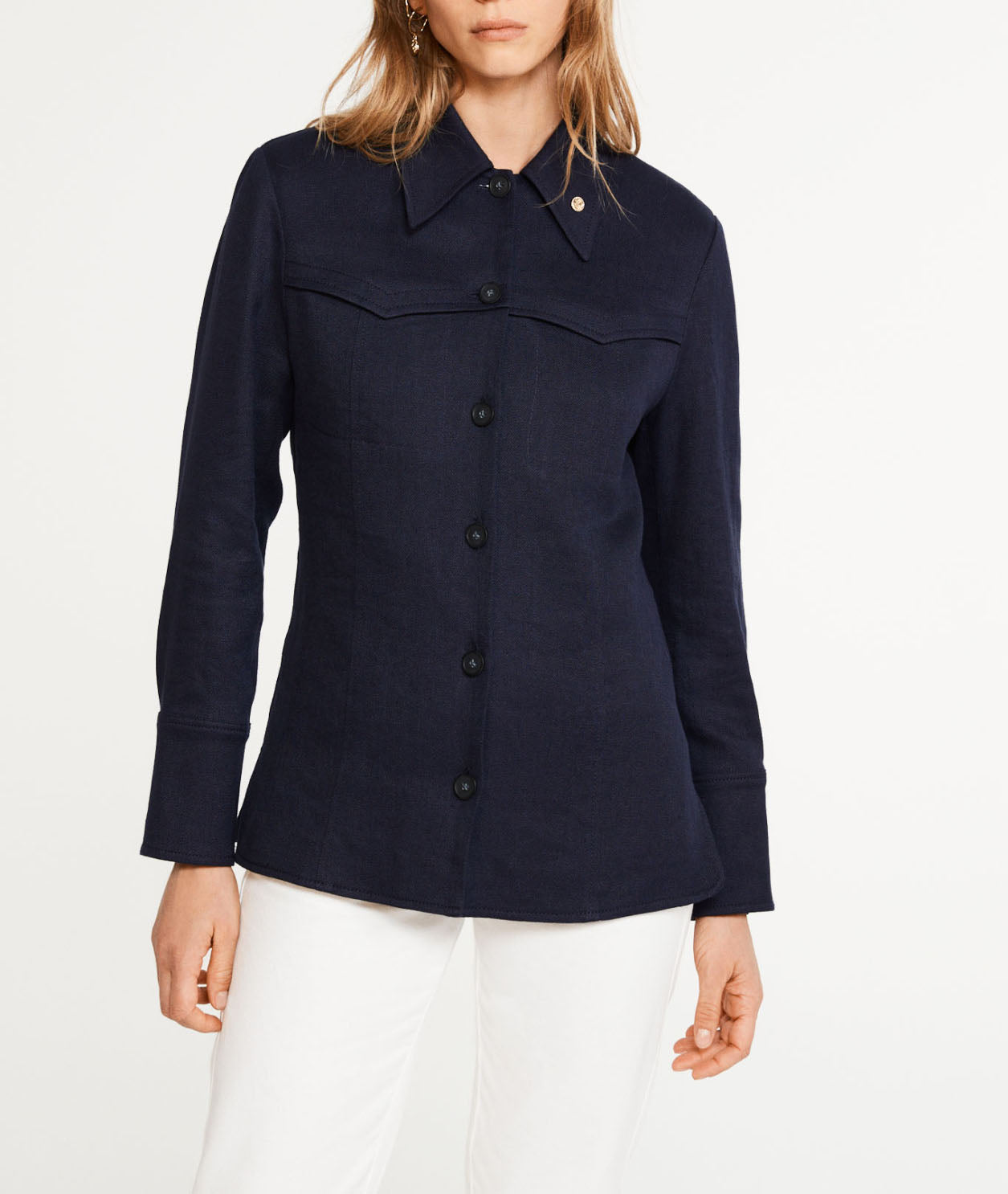 Claudie Pierlot - Blouson C&T - Voxford - Marine