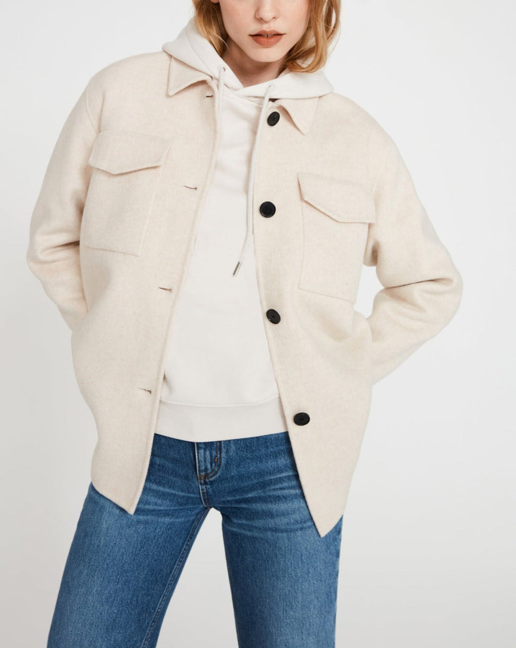 Claudie Pierlot - Blouson C&T - Gaya - Vanille