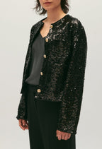 Claudie Pierlot - Blouson C&T - Tasmaniesequin - Noir