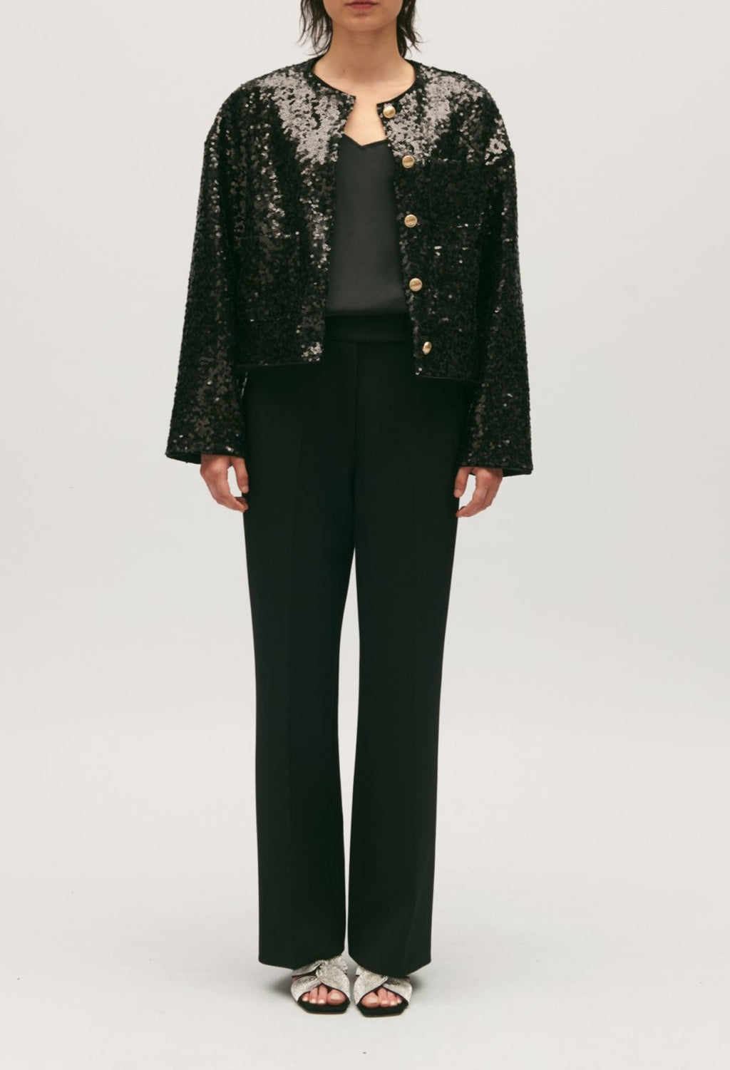 Claudie Pierlot - Blouson C&T - Tasmaniesequin - Noir