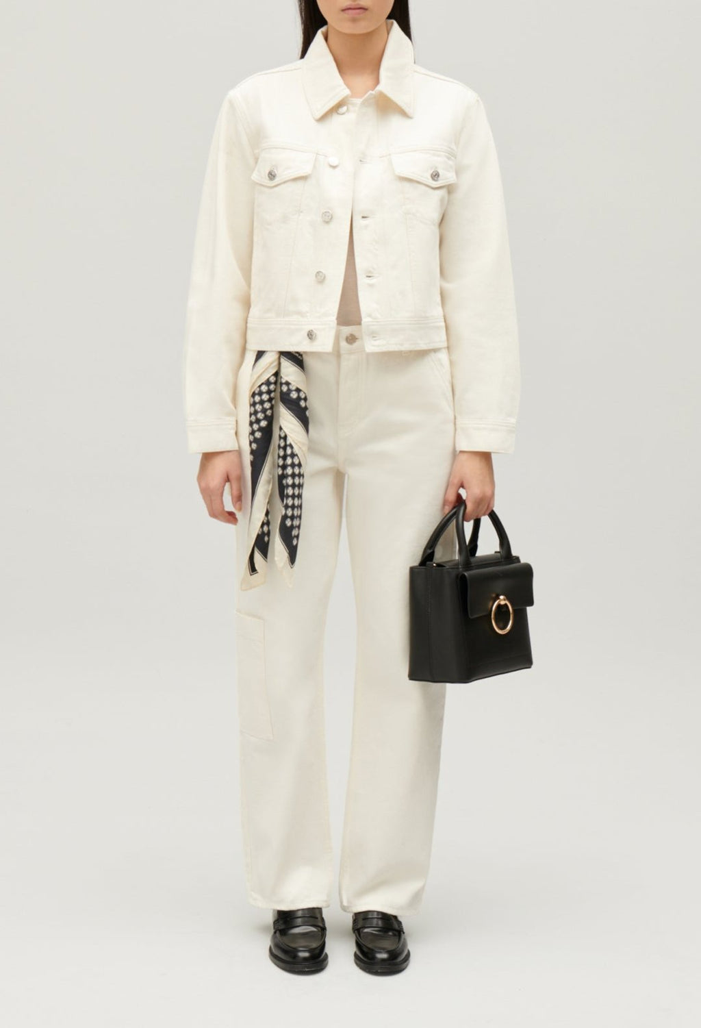 Claudie Pierlot - Blouson Jean - Vinoecru - Ecru