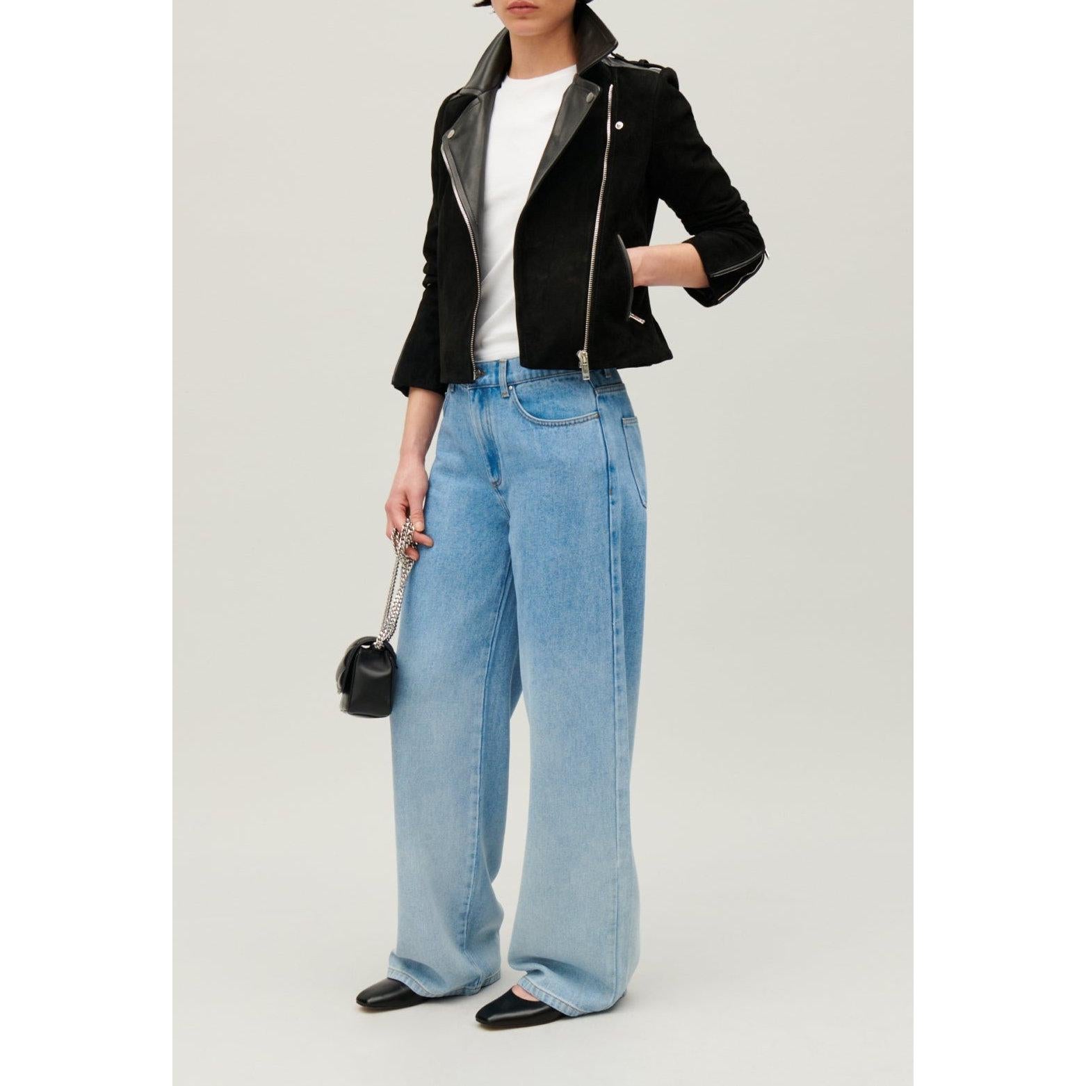 Claudie Pierlot - Veste En Cuir Noir