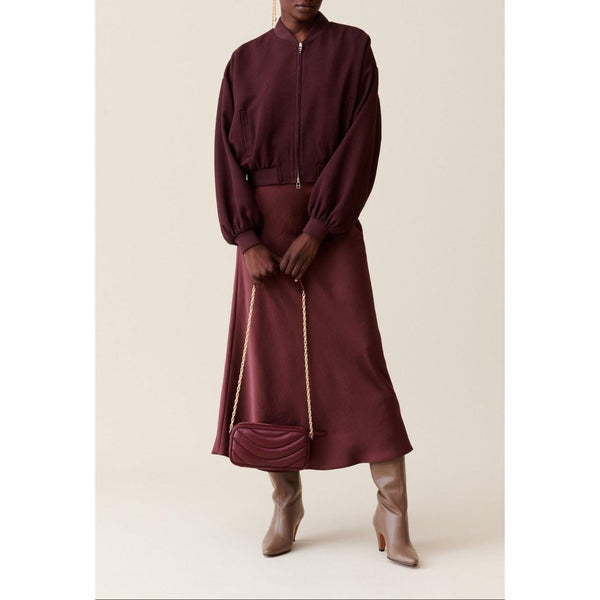 Claudie Pierlot - Bomber Fluido con Cremallera