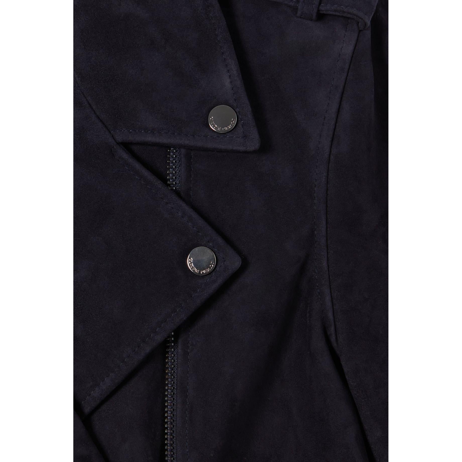 Claudie Pierlot - Veste Perfecto Cuir Suède