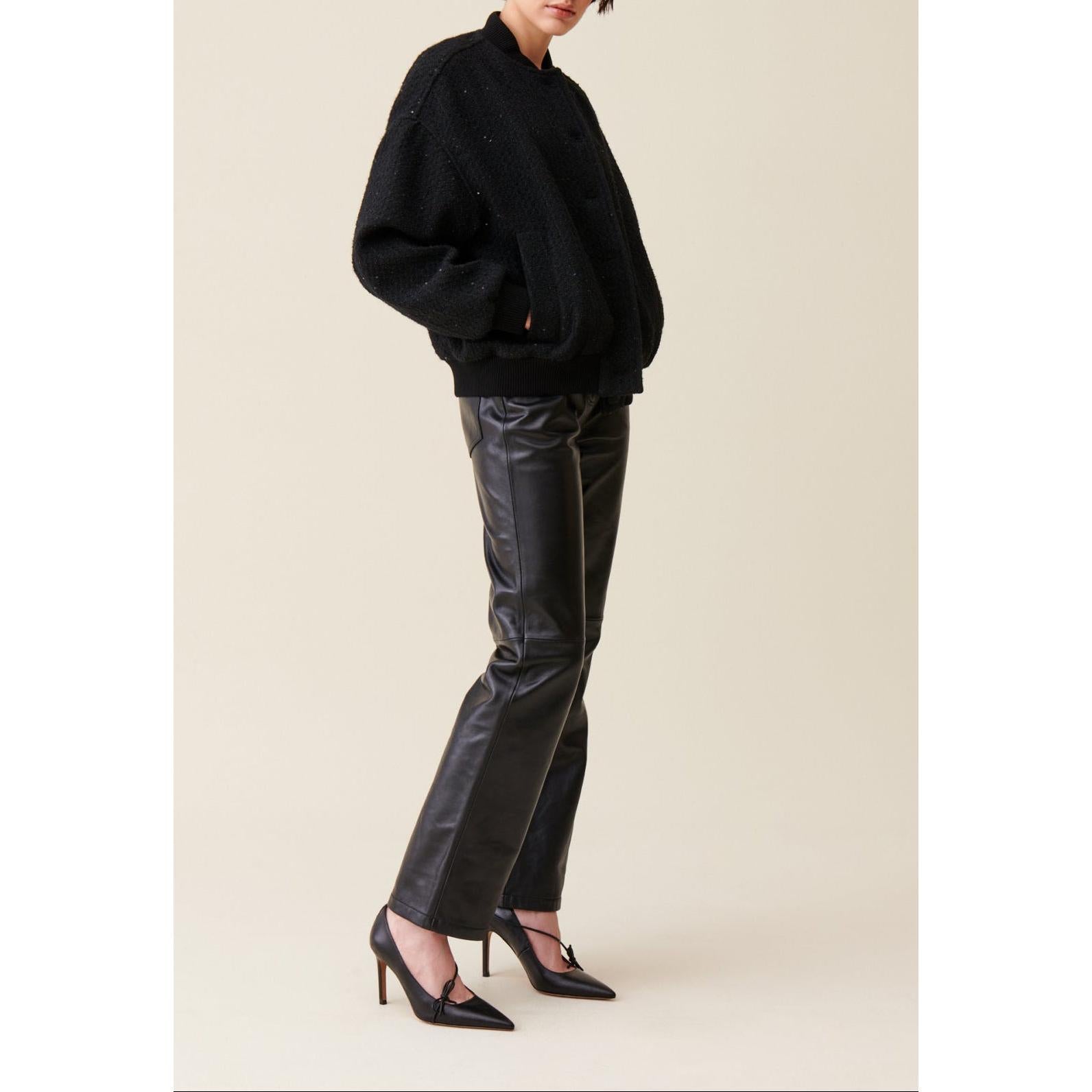 Claudie Pierlot - Bomber Tweed Noir