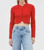 Claudie Pierlot - Cardigan - Magnes - Fraise
