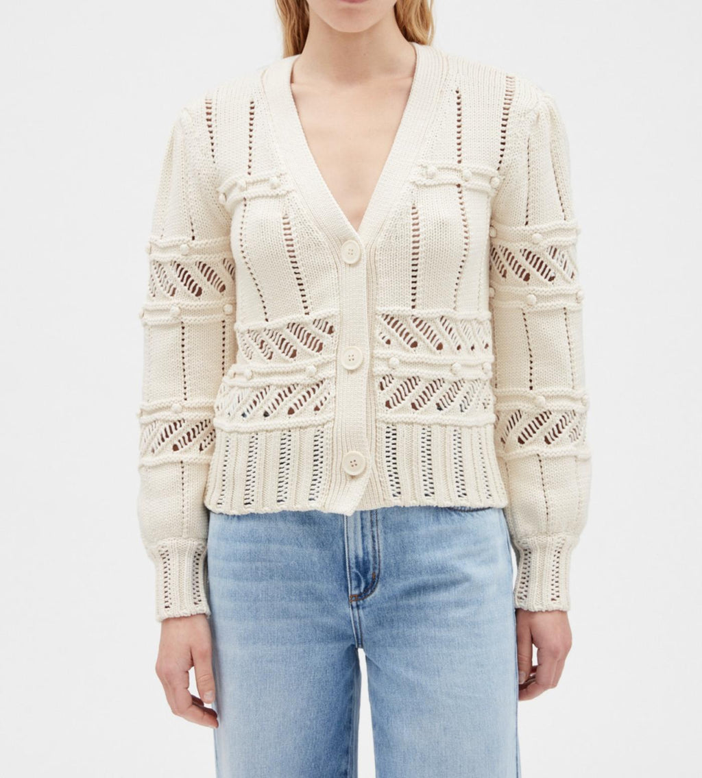 Claudie Pierlot - Cardigan - Madelaine - Ecru