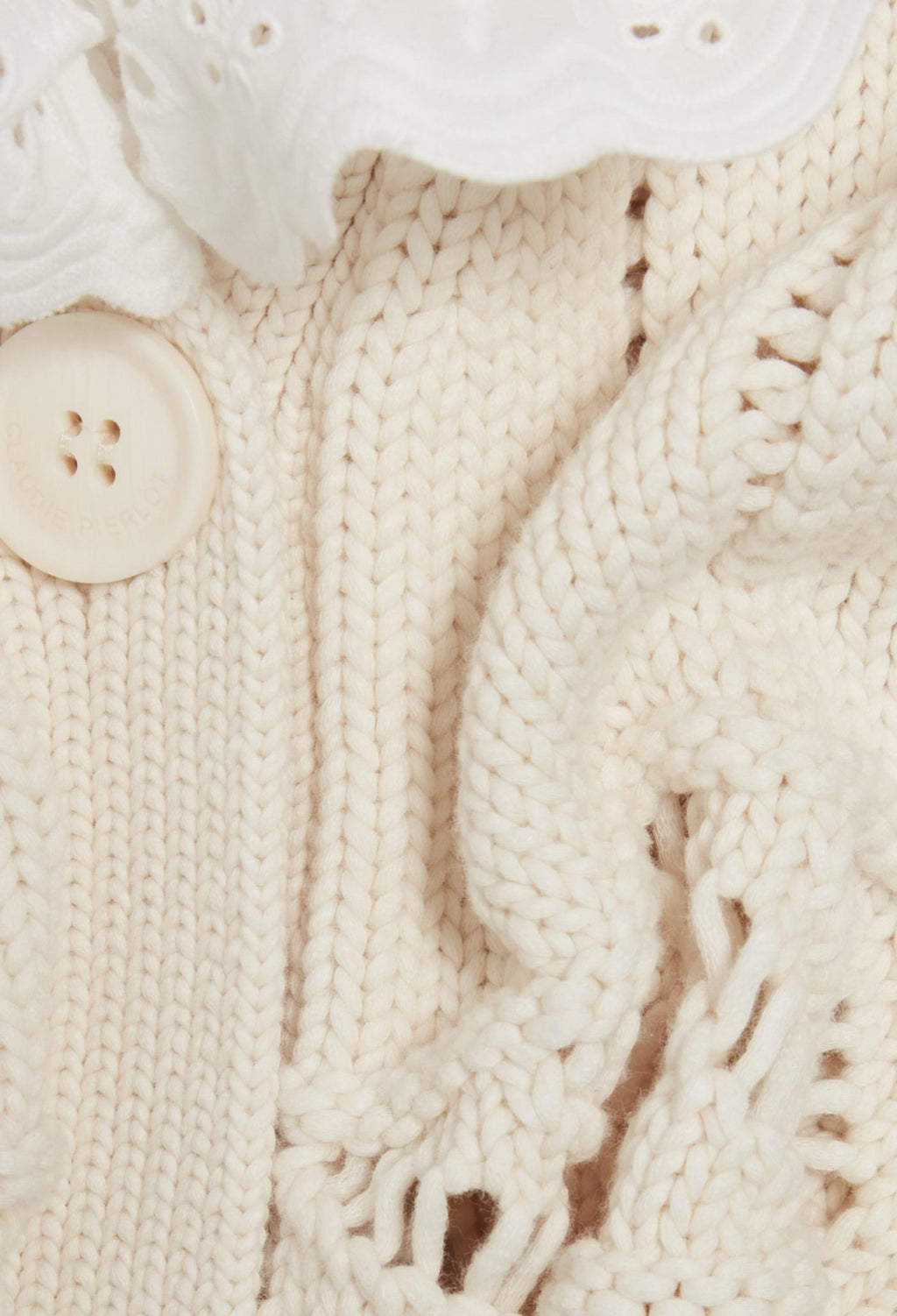 Claudie Pierlot - Cardigan - Madelaine - Ecru