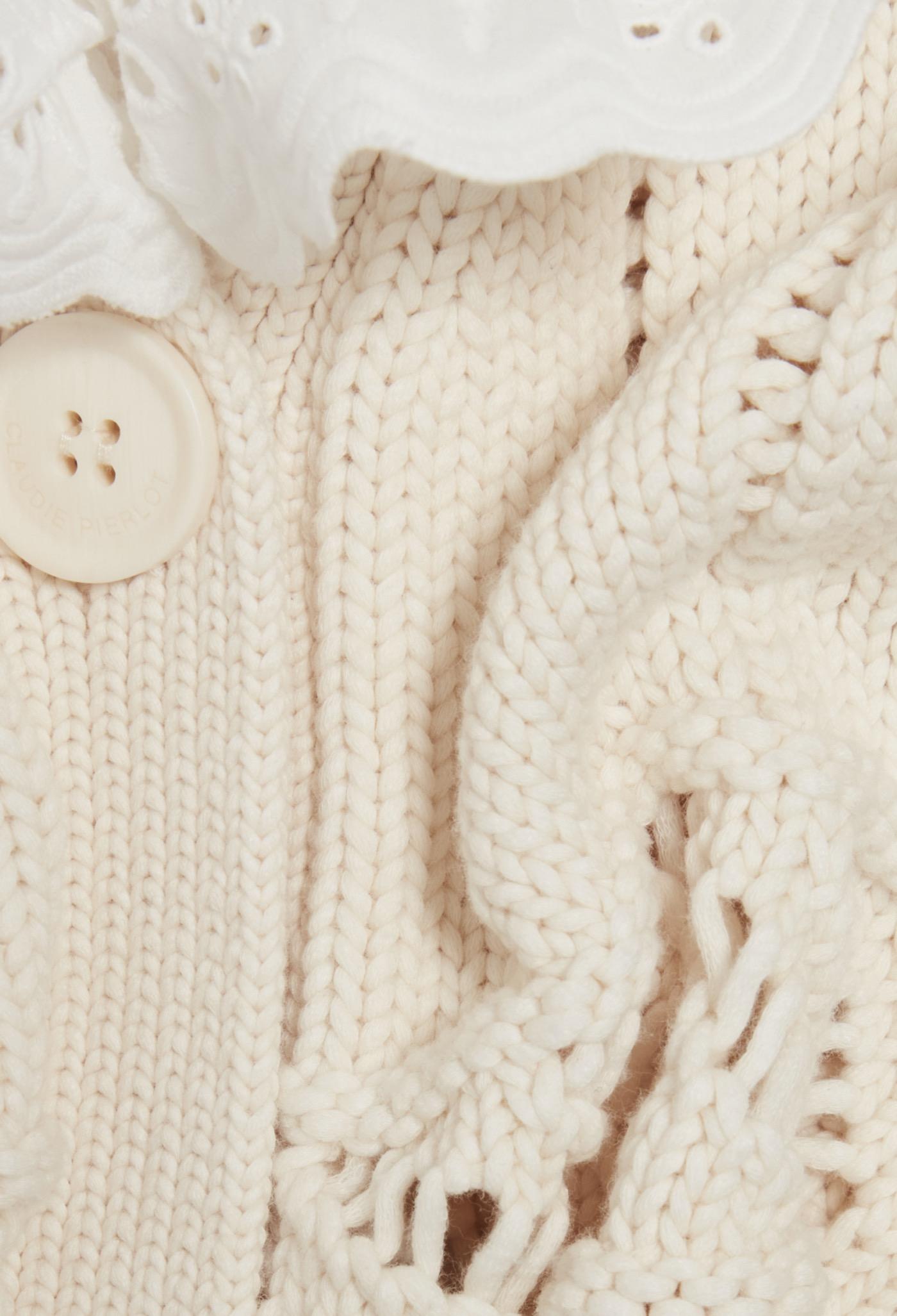 Claudie Pierlot - Cardigan - Madelaine - Ecru