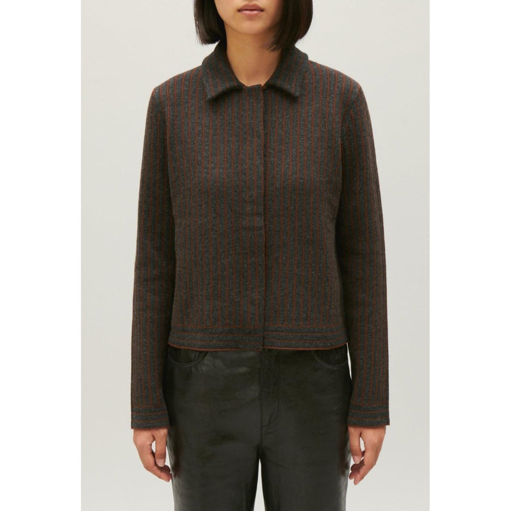 Claudie Pierlot - Cardigan Maille Rayée