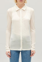 Claudie Pierlot - Cardigan - Tearosemodalsoie - Ecru