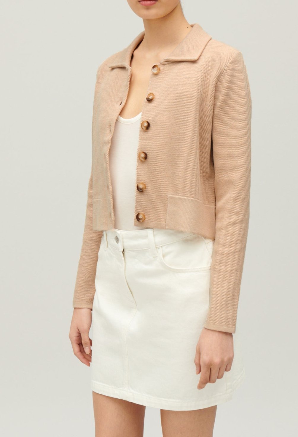 Claudie Pierlot - Cardigan - Manio Bis - Beige